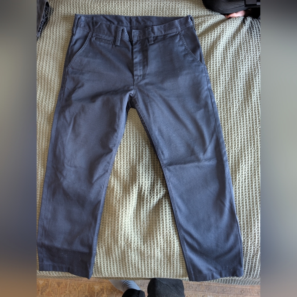 Iron Heart IH-721 Slim Tapered Navy Chinos